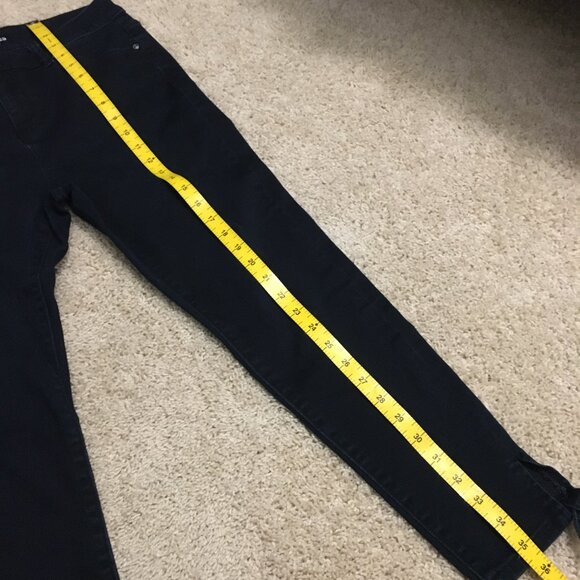 Denver Hayes Hanna Curve Tech High Rise Dark Blue Jeans - Picture 15 of 16